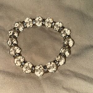 Elegant Crystal Beaded Bracelet